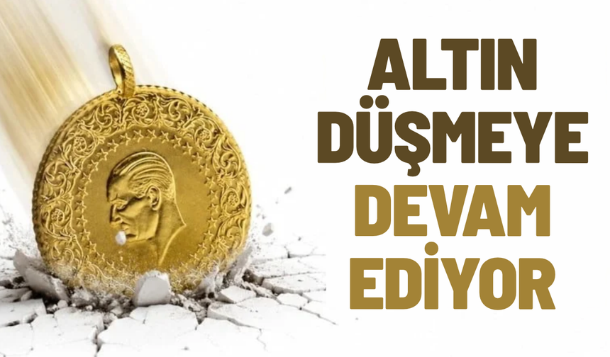 Altın fiyatlarında düşüş sürüyor: Gram altın 6 bin 521 lira