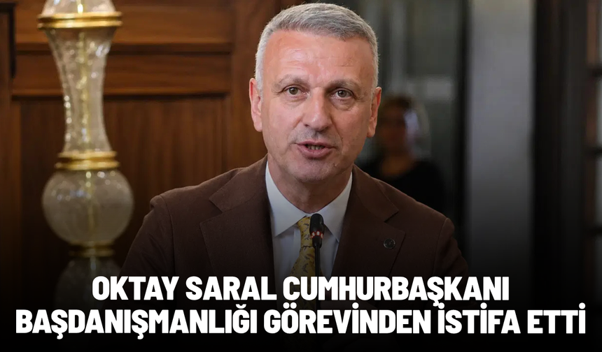 Oktay Saral, Cumhurbaşkanı Başdanışmanlığı görevinden istifa etti