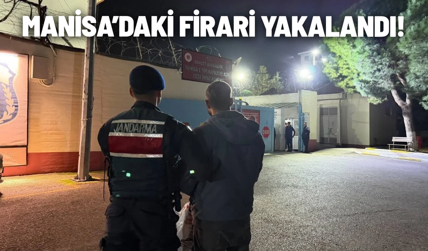 Manisa'da 21 yıl 4 ay hapis cezasıyla aranan şahıs JASAT'tan kaçamadı