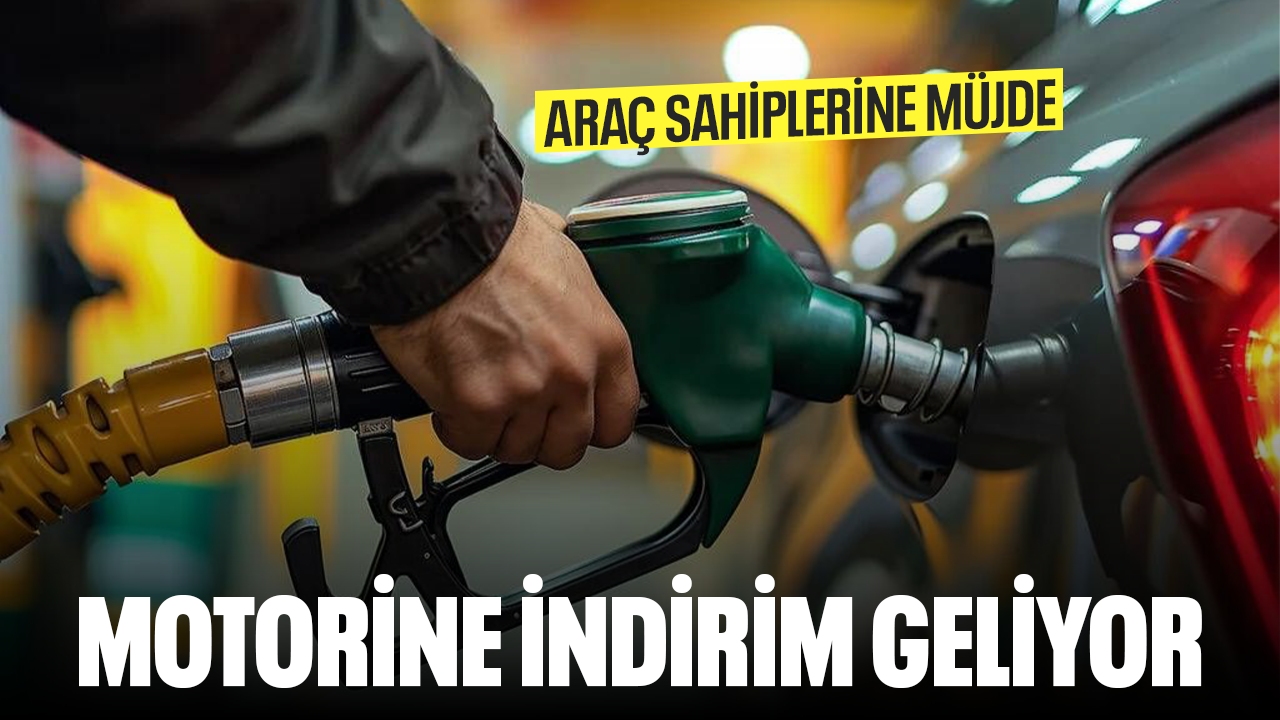 Motorine gece yarısı 2,22 lira indirim geliyor