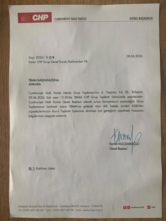 Chp De Grup Toplantisi Bilmecesi Kilicdaroglu Meclis Baskanligi Na Basvuruda Bulundu-1