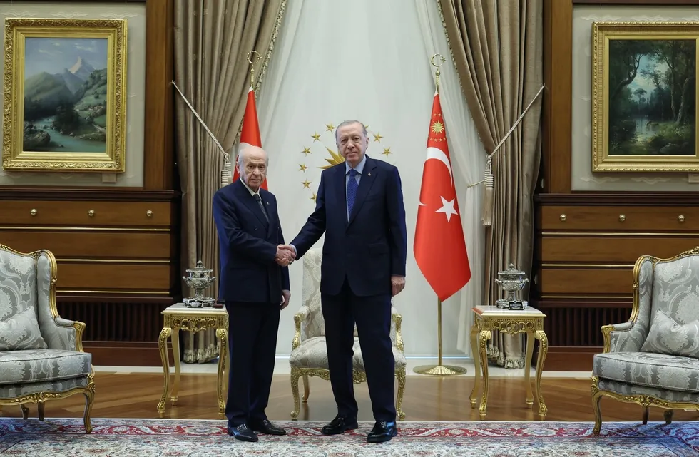 0X0 Baskan Recep Tayyip Erdogan Mhp Lideri Bahceli Ile Gorusuyor Gundem Cerceve Yasa 1786015156842