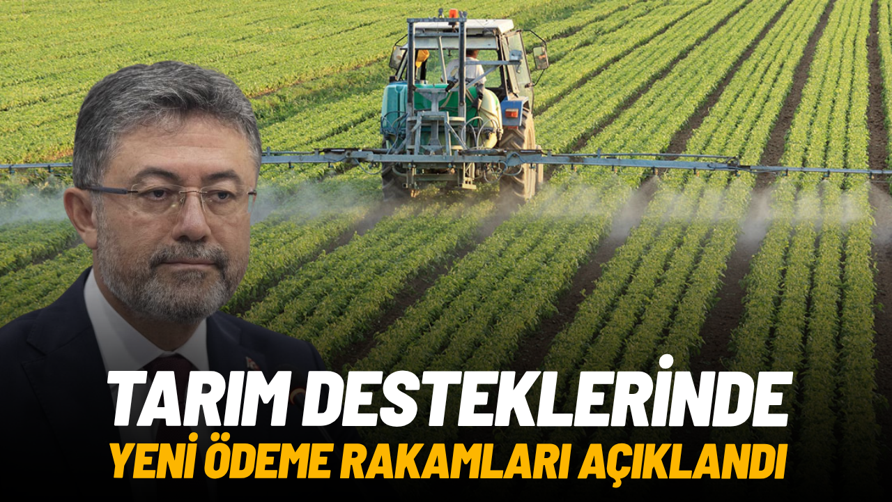 Tarım desteklerinde yeni ödeme rakamları açıklandı