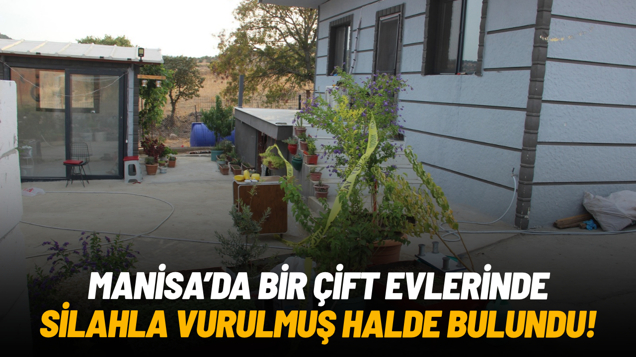 Karı koca evlerinde silahla vurulmuş halde ölü bulundu